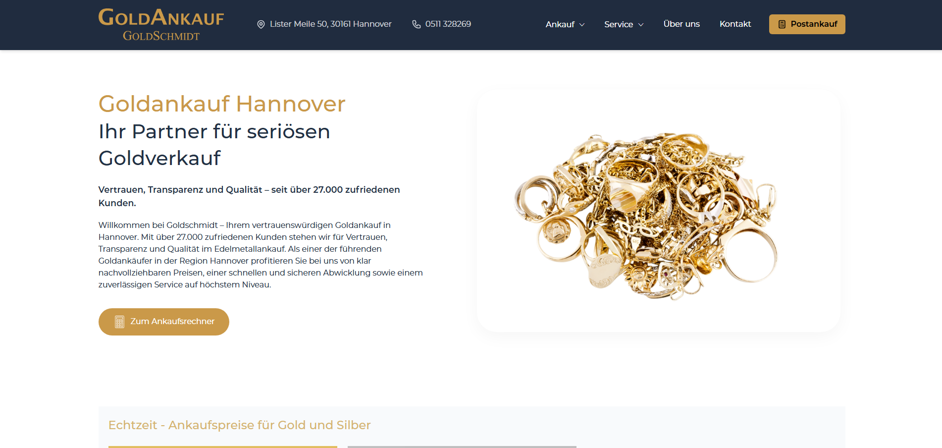 GOLD&SILBER​ANKAUF